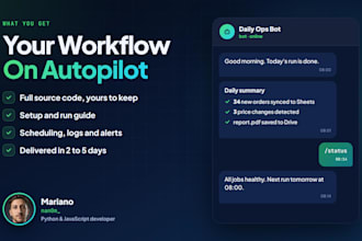 build python automation scripts, telegram bots and browser automation