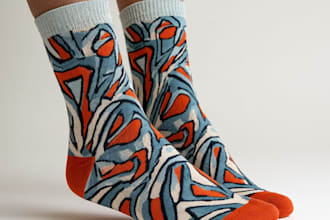 unique socks design and pattern