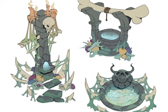 do a prop concept art for you