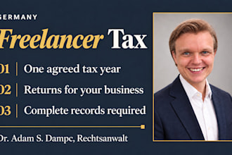 prepare your german tax returns as a freelancer