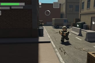 develop a custom roblox game, roblox scripting and full game development