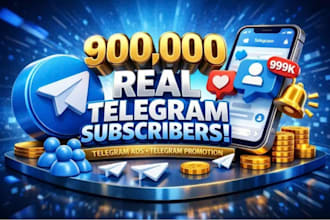 bring 10k real telegram subscribers through telegram ads, telegram promotion