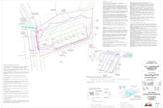 design sewer water utility plans civil 3d for california texas wa permits