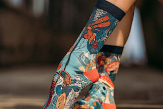socks design unique socks design