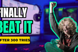 design a bold, click worthy youtube thumbnail