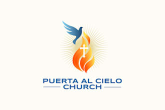 design a modern, meaningful, and professional church logo