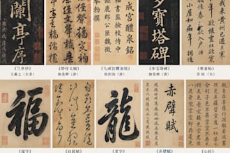 create a meaningful chinese name with calligraphy design