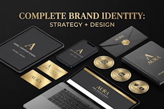 design your personal brand strategy and brand identity kit