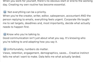 write clear and engaging linkedin posts