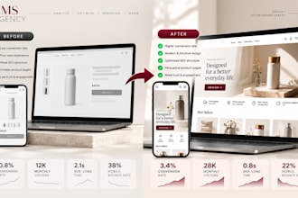 optimize your shopify store for SEO, UX and conversions