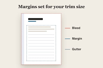 design a custom KDP interior for your journal, planner or logbook