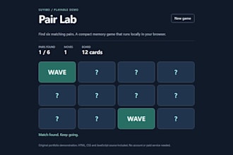 build browser mini games and playable web app prototypes