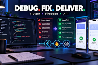 fix flutter android ios firebase and api bugs