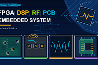 develop fpga, dsp, pcb, rf, and embedded system engineering projects