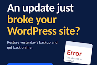 setup automated wordpress backup with secure cloud storage