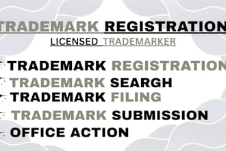 be your US licensed attorney for your trademark application