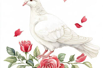 create artistic pet and animal watercolor portraits