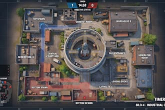 design 3d fps game map, unreal engine 5, ue5 level design, ue5 game environment
