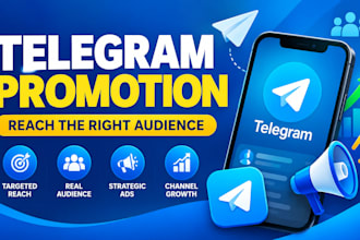 do strategice telegram promotion, telegram ads and telegram marketing