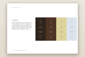 create a professional brand style guide and guidelines