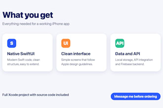build a custom ios app with swiftui