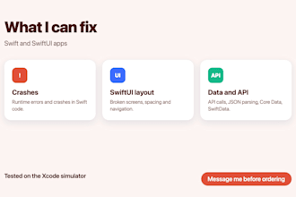 fix bugs and crashes in your ios app