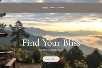 design tour holiday website, travel agency website and tourism website