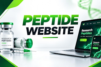 build an fda compliant peptide website, research peptide website on woocommerce