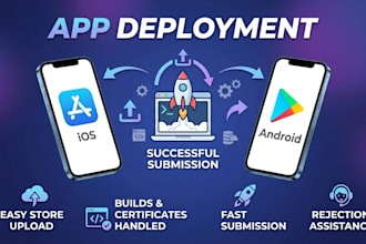 deploy and publish your ios and android app to app store and play store