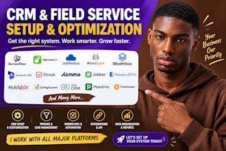 setup servicem8 servicetitan jobnimbus wealthbox crm 365 streak acculynx kommo