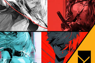 make an eye catching anime youtube banner