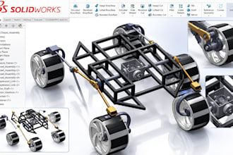 design mechine frames  weldments steel structure solidworks fabrication drawings