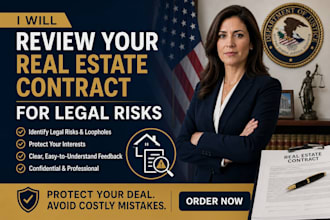 review your real estate contract for legal risks