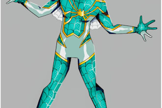 create your own spider man suit deisgn or spider sona