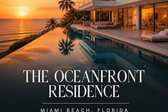 design luxury real estate listing posts for instagram and facebook
