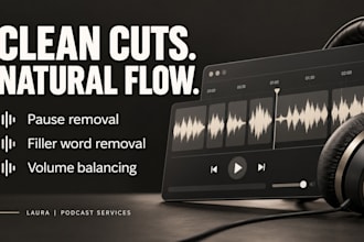 edit your podcast and create show notes and promotional content