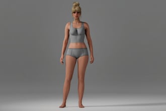retopology game ready model,3d nft avatar,nsfw metahuman,photo to fbx character