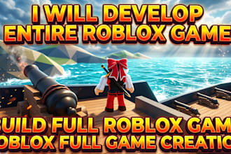 develop entire roblox game build full roblox game roblox full game creation