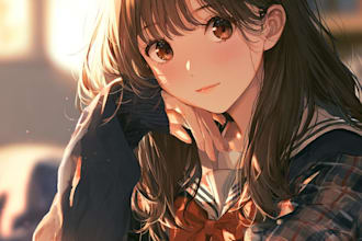 anime manga character illustration