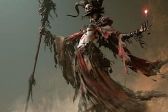 fantasy horror and fantasy horror character