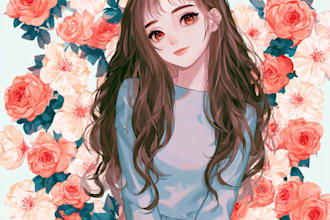 create a beautiful anime profile picture from your photo