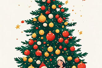 design unique family christmas portrait