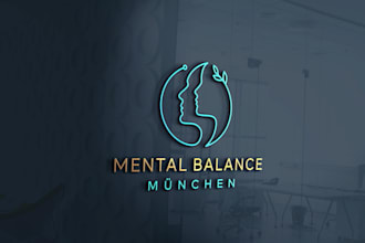 create a modern medical, wellness spa and health care logo with premium branding
