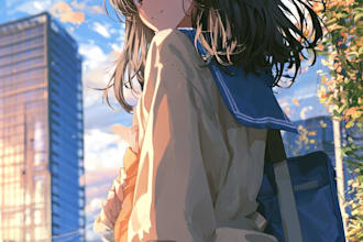 anime manga character illustration