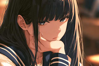 anime manga character illustration
