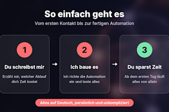 build n8n automations and ai agents for your business, german speaking