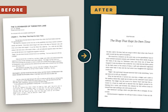 format your ebook and paperback for amazon KDP