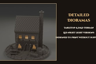 design a custom 3d printable stl model for your idea