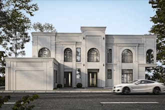 provide editable blender 3d building, convert max to fbx, optimise glb gltf file