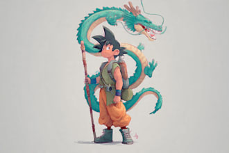 make your dragon ball manga pages